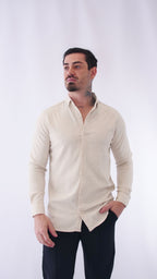 Camisa Linho com elastano