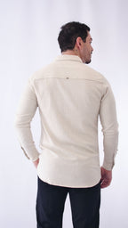 Camisa Linho com elastano