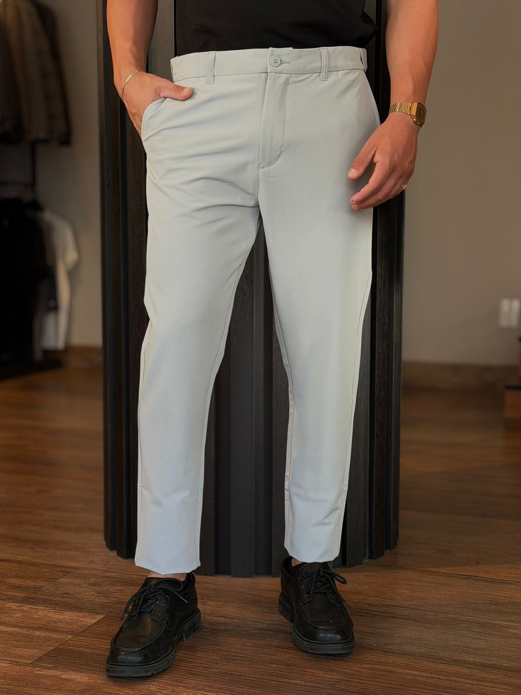 Calça Dobby Elástico Mk