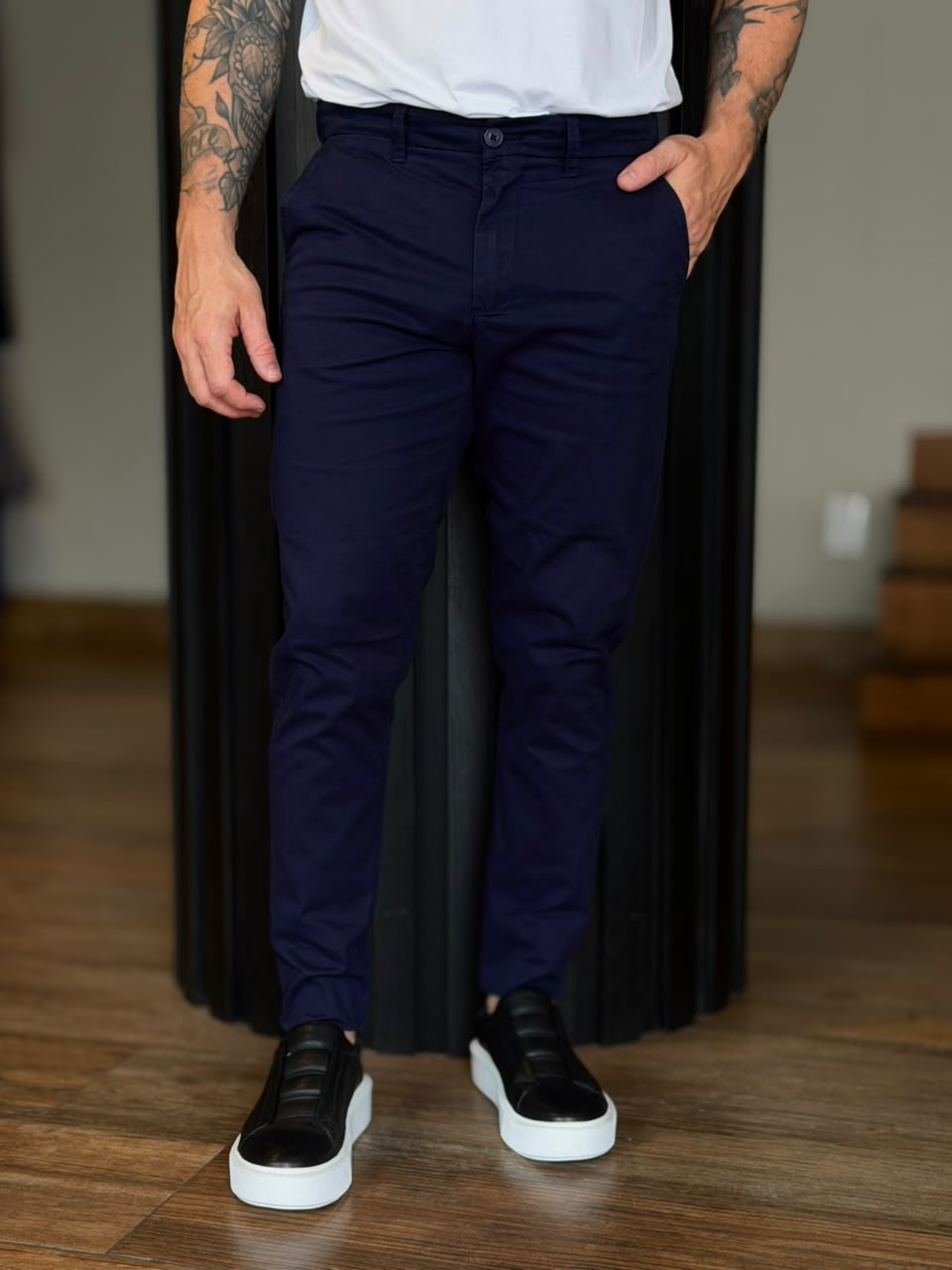 Calça Sarja Chino
