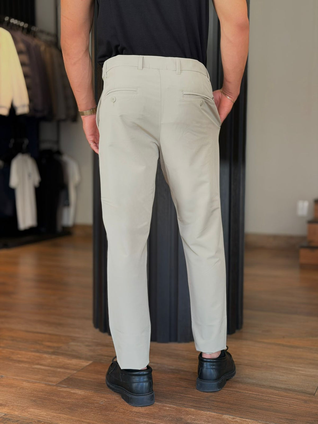 Calça Dobby Elástico Mk