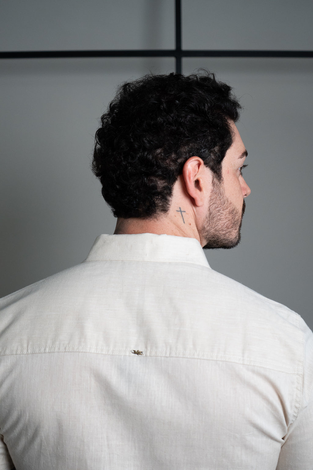 Camisa de Linho Mk M/C
