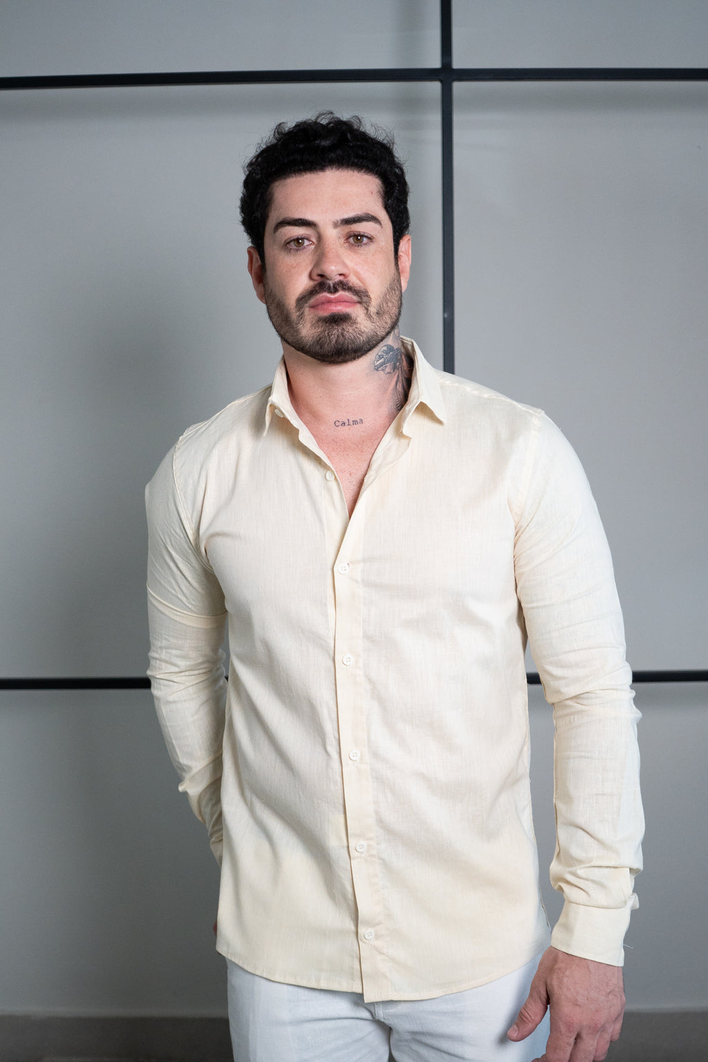 Camisa de Linho Mk M/l