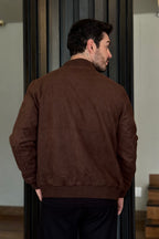 Jaqueta Bomber Camurça Mk