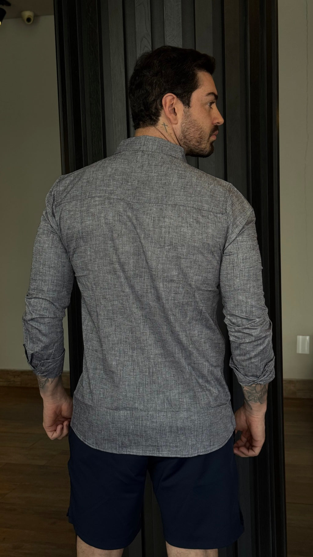 Camisa de linho Mk M/L