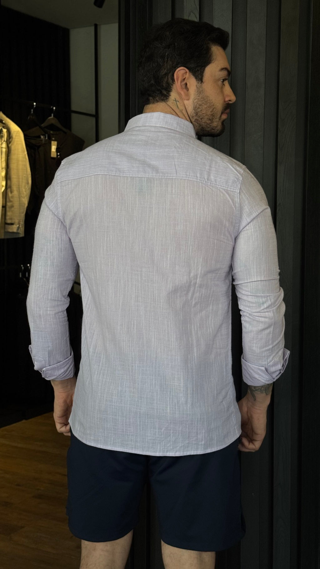 Camisa de linho Mk M/L