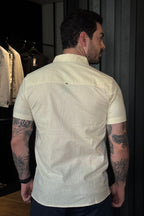 Camisa de Linho Mk M/C