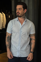 Camisa de Linho Mk M/C