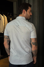 Camisa de Linho Mk M/C