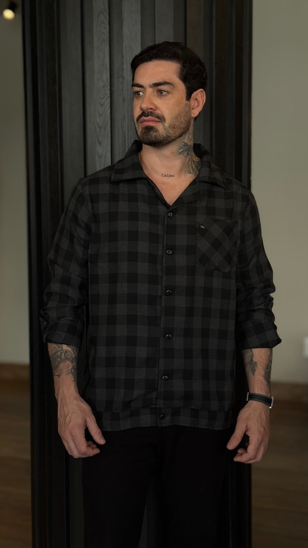 Camisa Xadrez Mk