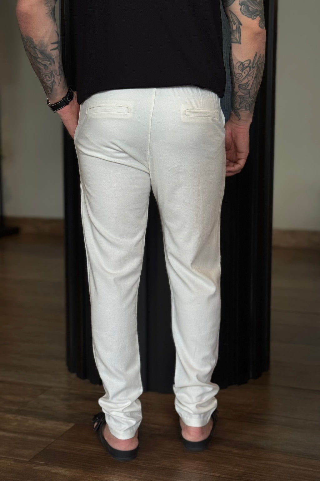 Calça de Linho Mykonos