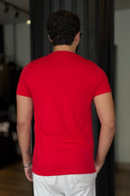 Algodão Egipcio Minimalist MK - Vermelho