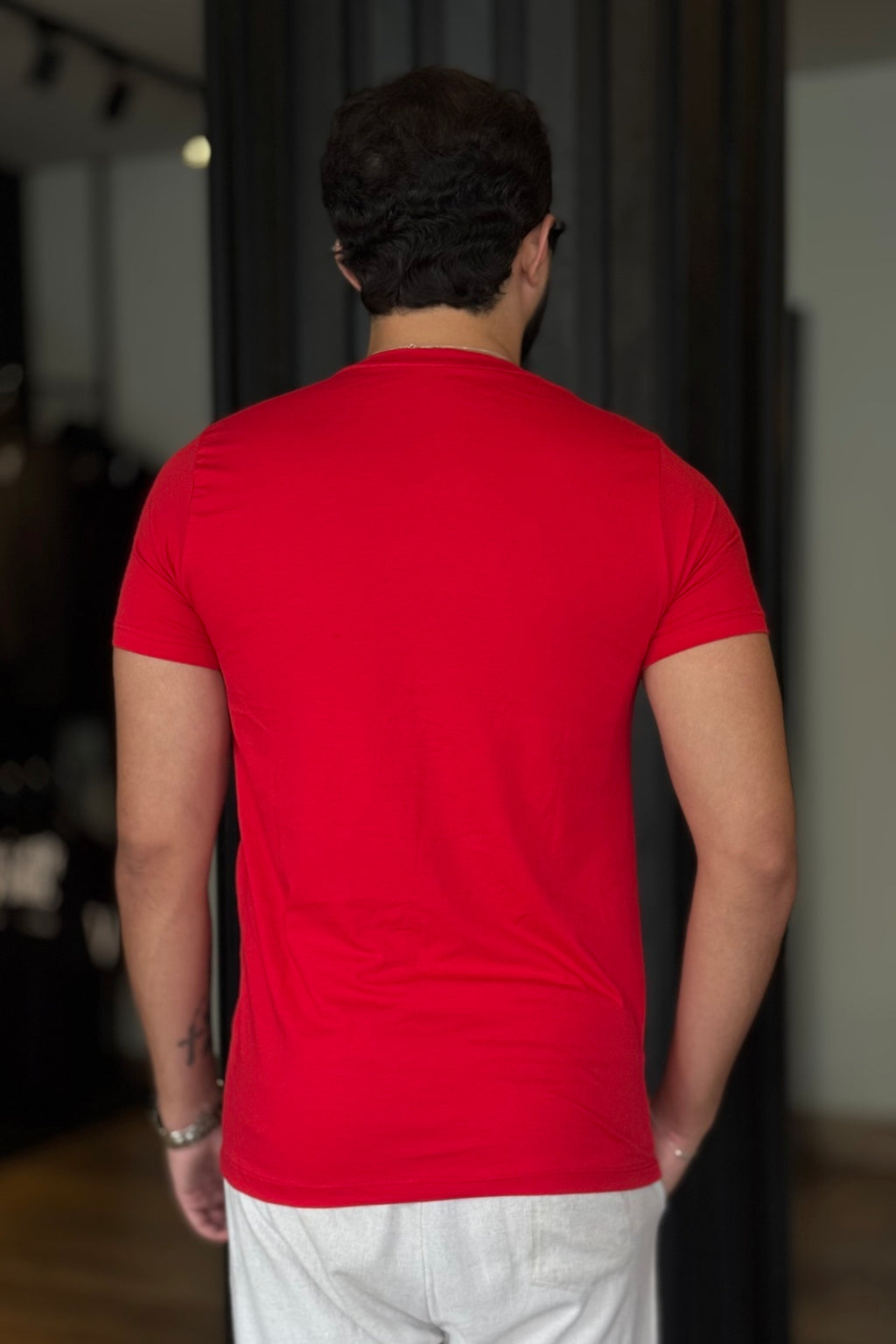 Algodão Egipcio Minimalist MK - Vermelho