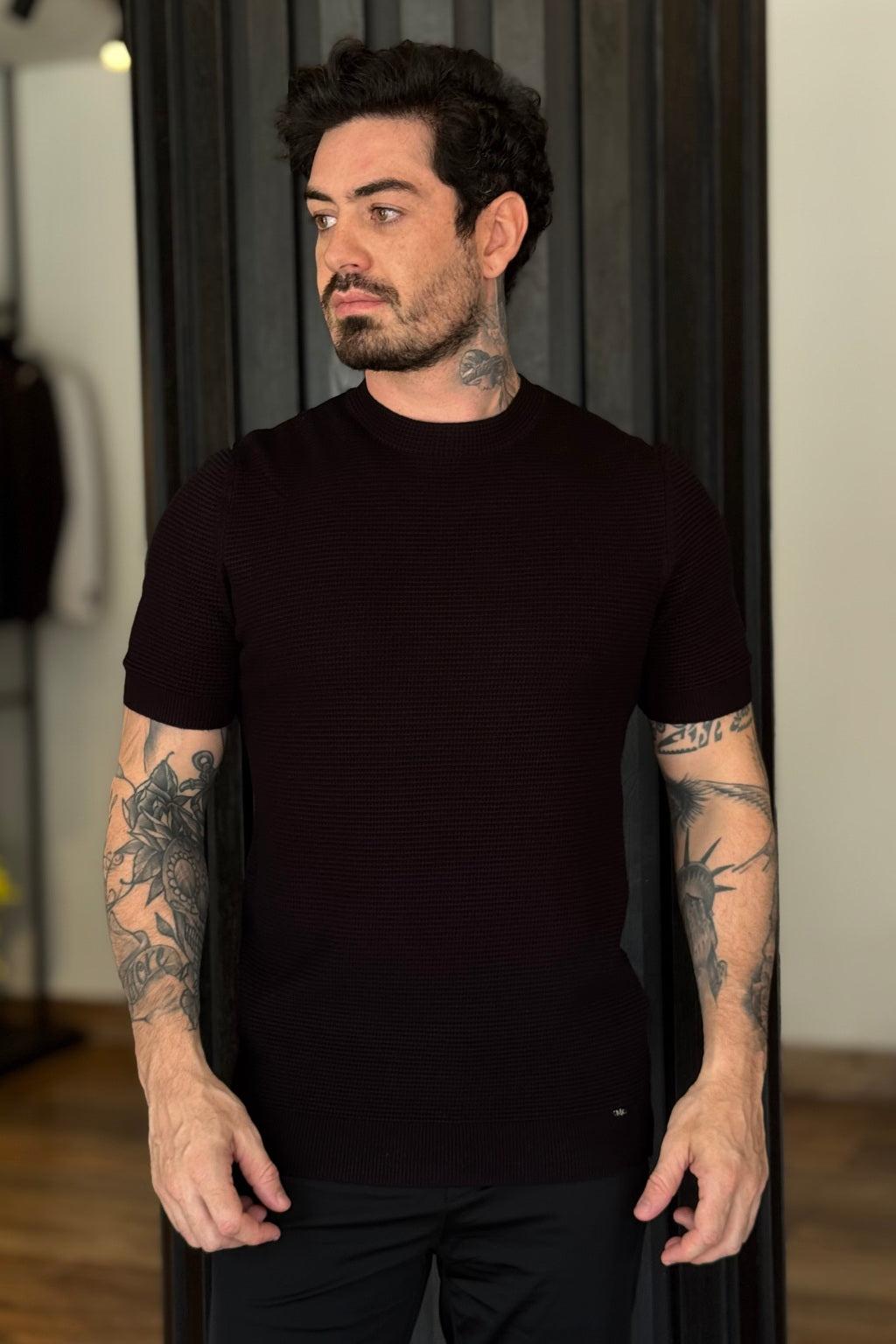 Camiseta Tricot Waffer