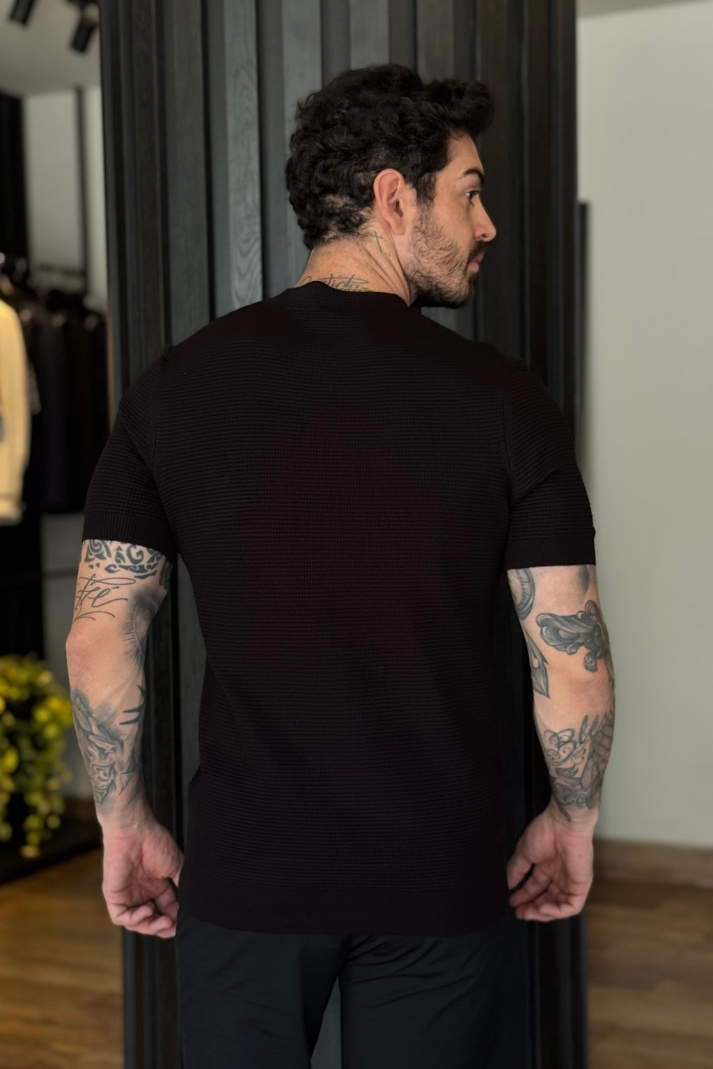 Camiseta Tricot Waffer