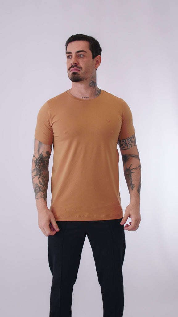 Algodão Egipcio Minimalist MK - Marrom