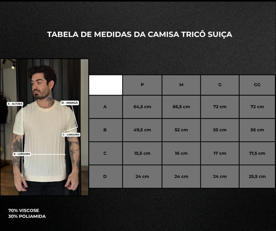 Camiseta Tricot Suíça