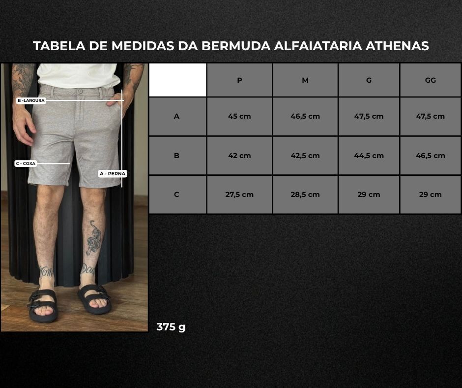 Bermuda Alfaiataria Atenas